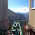 Rollercoaster on the mountains