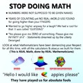 Stop Doing Math Start Doing Meth