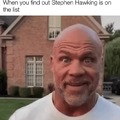 Hawking is on the list meme