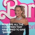 The "Barbie" movie, directed by Greta Gerwig, has been banned in five countries due to its content.