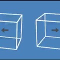 The cubes barely move, cover part of the image to confirm