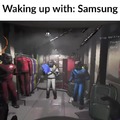 Despertarte con un Samsung vs con un iPhone