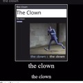 the clown
