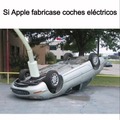 Mi meme hace coches electricos apple :/v