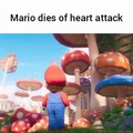Mario dies of heart attack