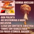 Me encanta las bombas atomicas