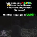 Meme de los juegos de Luigi