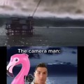 Cristiano Ronaldo camarógrafo en un Tsunami