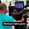 Workout video game