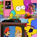 Milhouse , estas viendo : La Pelicula de Super Mario bros