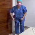 Fantasia de enfermeira do SUS