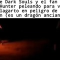 Dark Souls y Monster Hunter, ay, creo que sería bueno un collab entre capcom y fromsoftware