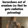 Uranium hourshoes