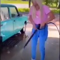 Unable to wash the car