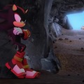 Sonic le hace un vídeo a Shadow