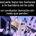 Y así es como chocaron a mi tío