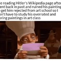 Hitler's wikipedia page
