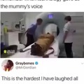 Mummy's voice recreated