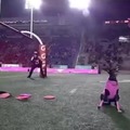 Chien réalise un épique touchdown de frisbee
