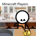 Minecraft cooking meme