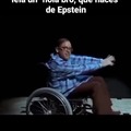 Meme de Stephen Hawking X Jeffrey Epstein
