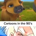 Cartoons in the 90s