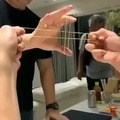 Rubber band sleight of hand