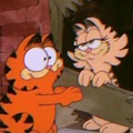 nunca había visto a la mamá de Garfield :c