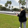 The longest car - where one can land an helicopter