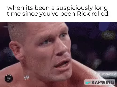 rick roll meme
