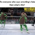 Wrestling is not fake