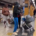 Robbery in the New York subway