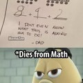 Dies from Math