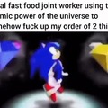 Local fast food joint worker