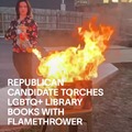 A Missouri Republican candidate running for Secretary of State vows to bring back book burning in a new campaig