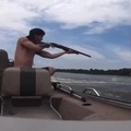 Twisted duck hunter takes on fish