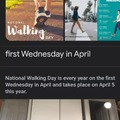 Happy national walking day