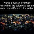 Ants also beat us to farming and slavery.