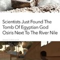 Scientist found the tomb of Egyptian God Osiris